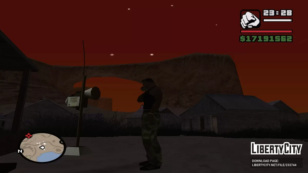 Опасный звонок в Городе Призраке / GTA San Andreas