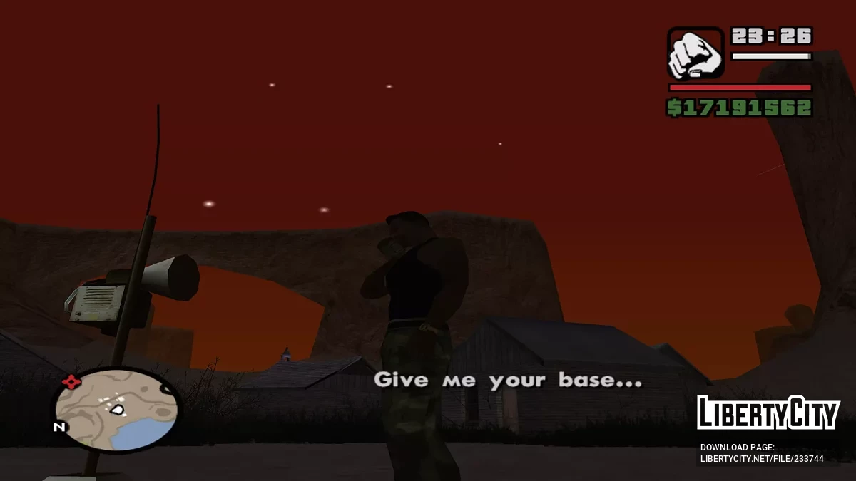 Опасный звонок в Городе Призраке / GTA San Andreas