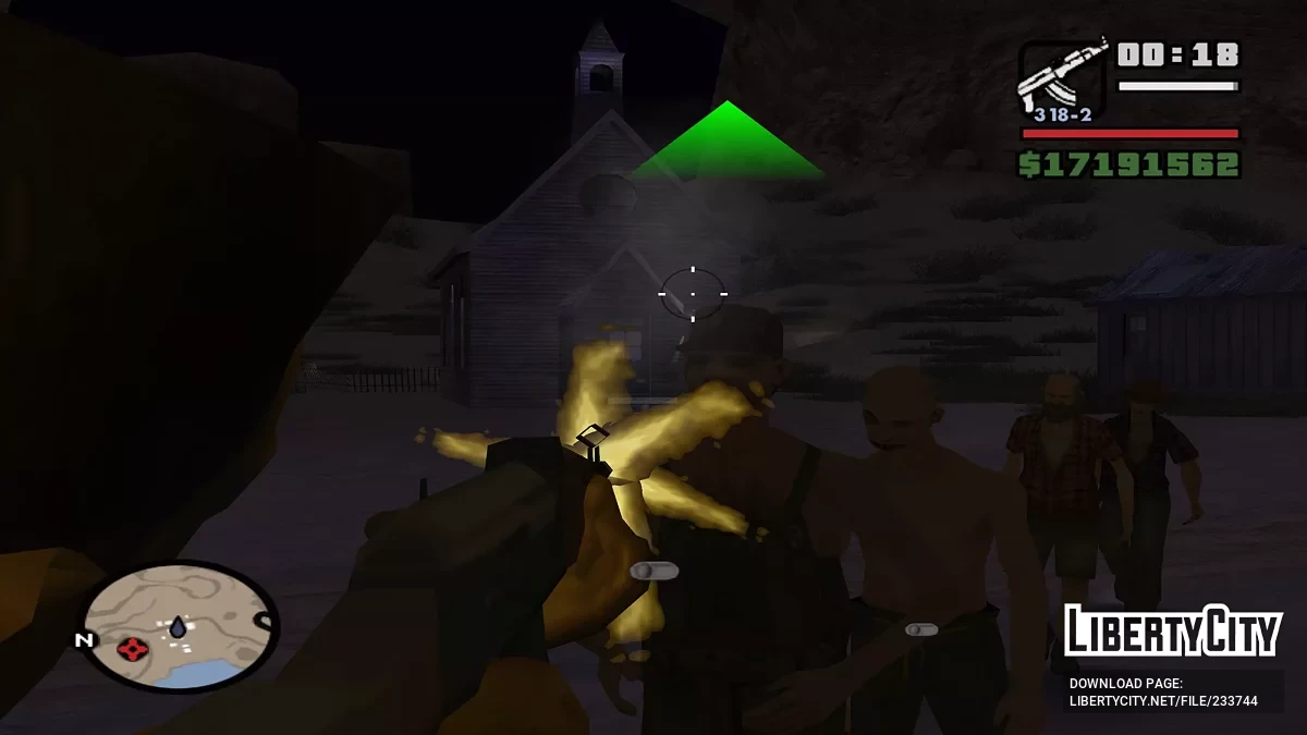 Опасный звонок в Городе Призраке / GTA San Andreas