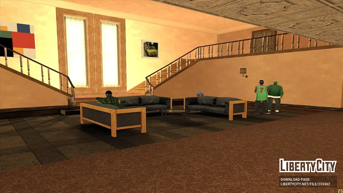 Личный Особняк в Малхолланд / GTA San Andreas