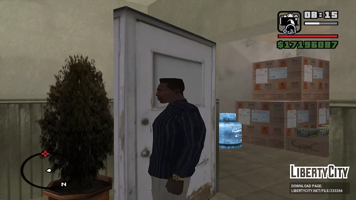 Открыты все тайные комнаты в домах / GTA San Andreas