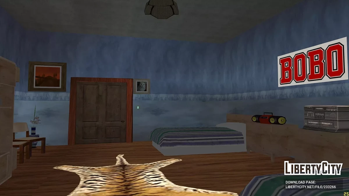 Открыты все тайные комнаты в домах / GTA San Andreas