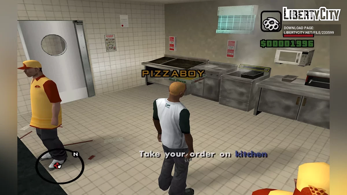 CLEO Redux | Подработка в пиццерии / GTA San Andreas