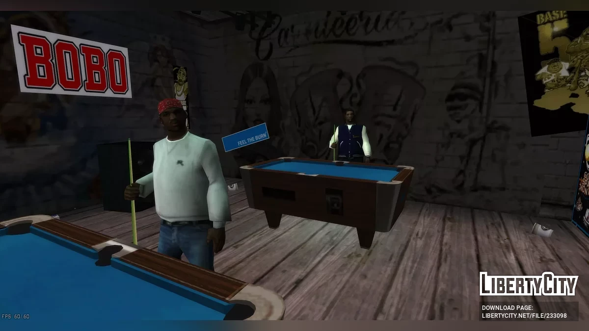 Проверка и исправление у бассейного парня / GTA San Andreas