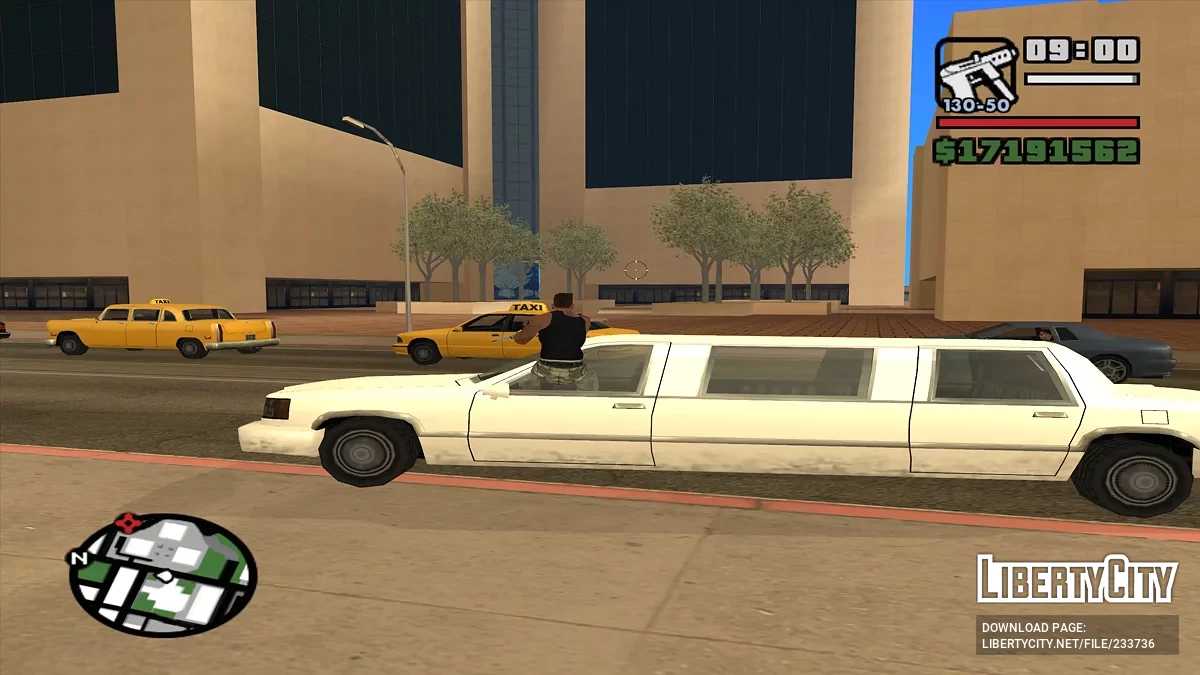 Режим стрельбы из автомобиля / GTA San Andreas