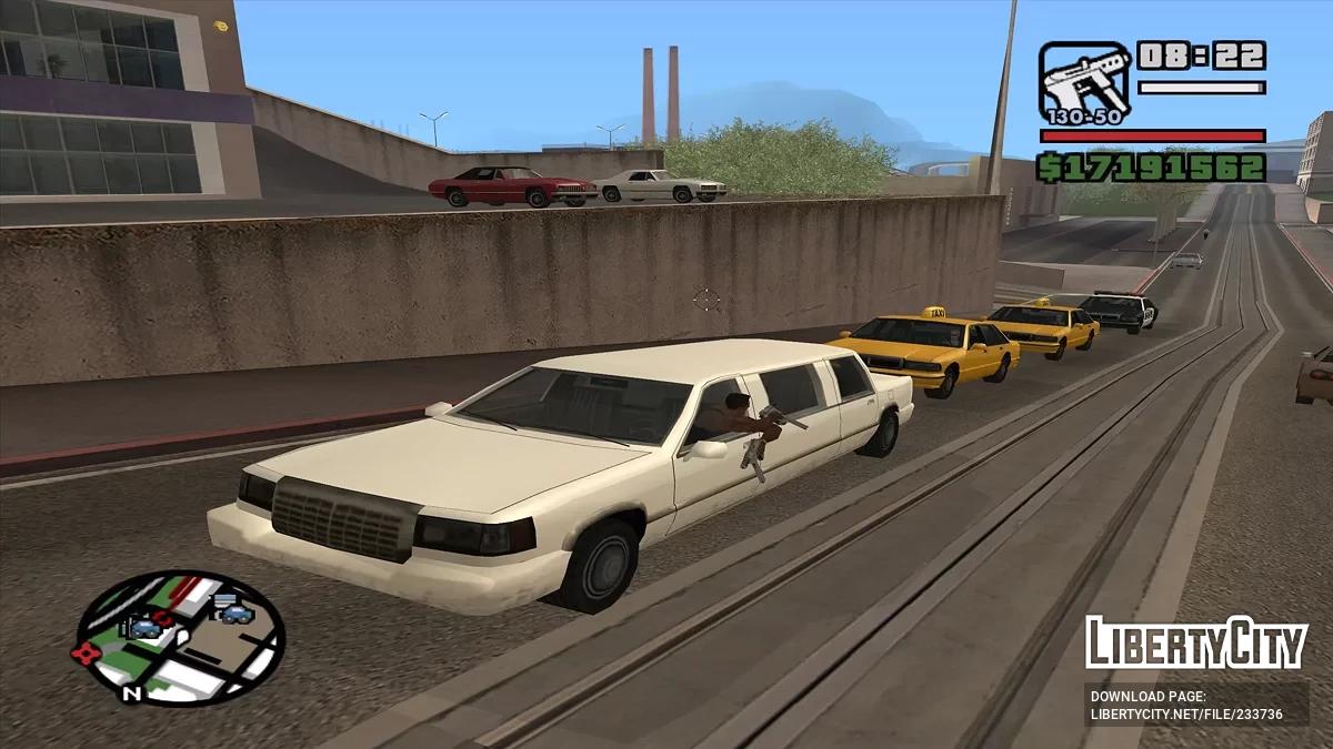 Режим стрельбы из автомобиля / GTA San Andreas