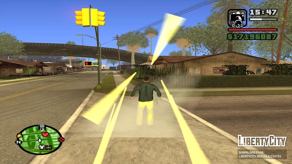 Резкий скачок / GTA San Andreas