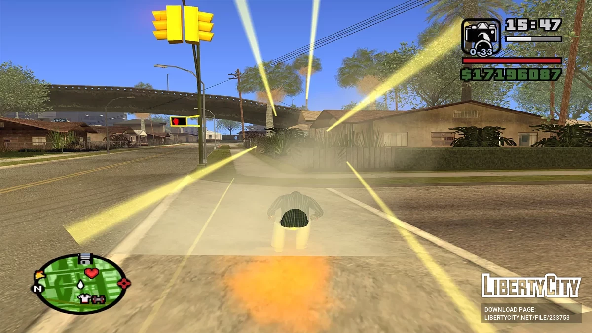 Резкий скачок / GTA San Andreas