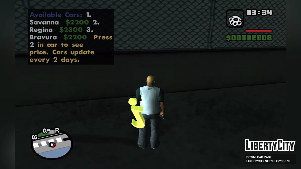 Система сбыта угнанных автомобилей / GTA San Andreas