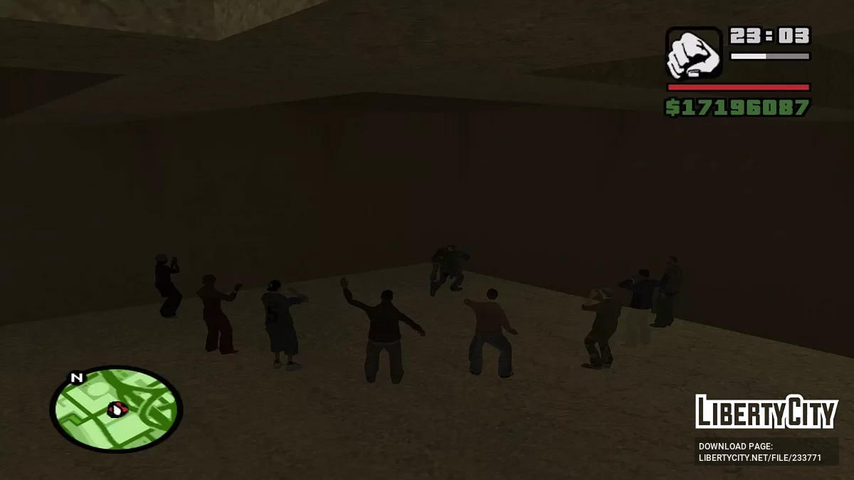 Уличные бои в подземке / GTA San Andreas