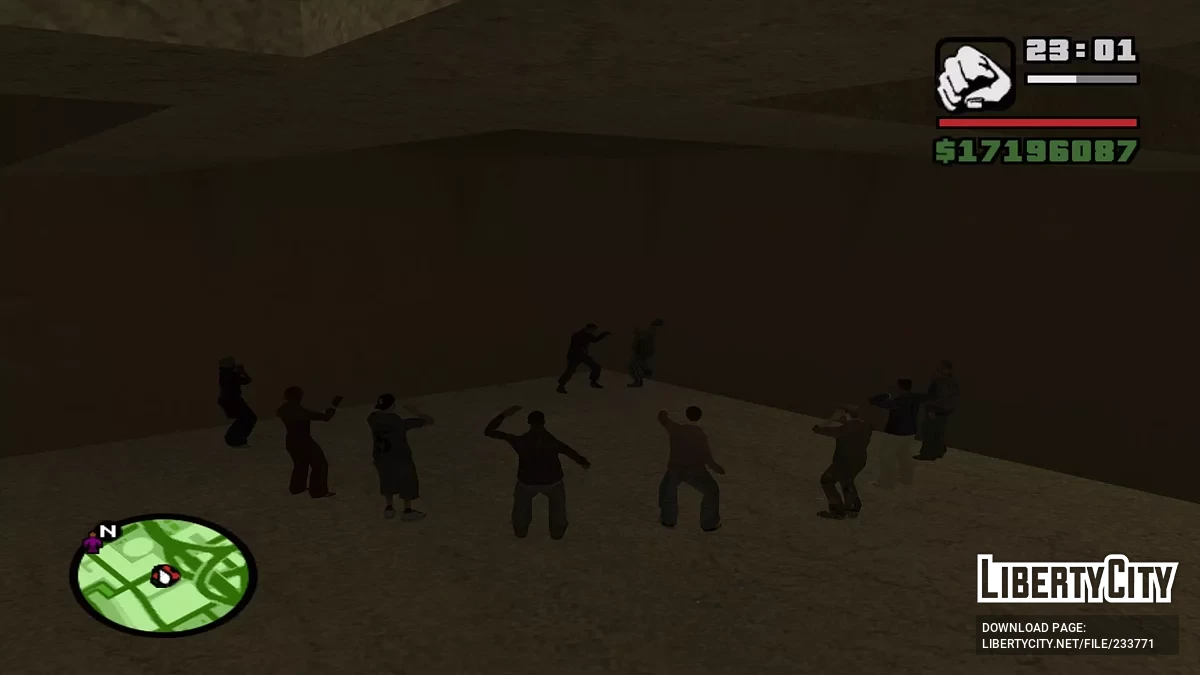 Уличные бои в подземке / GTA San Andreas