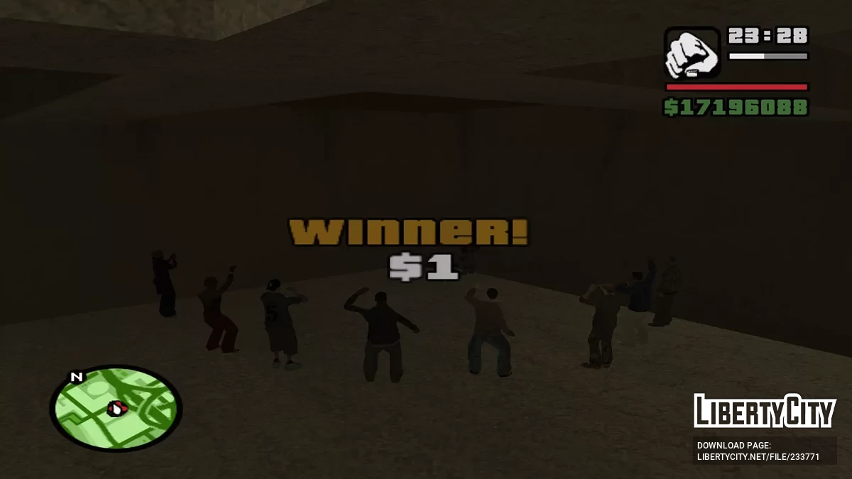 Уличные бои в подземке / GTA San Andreas