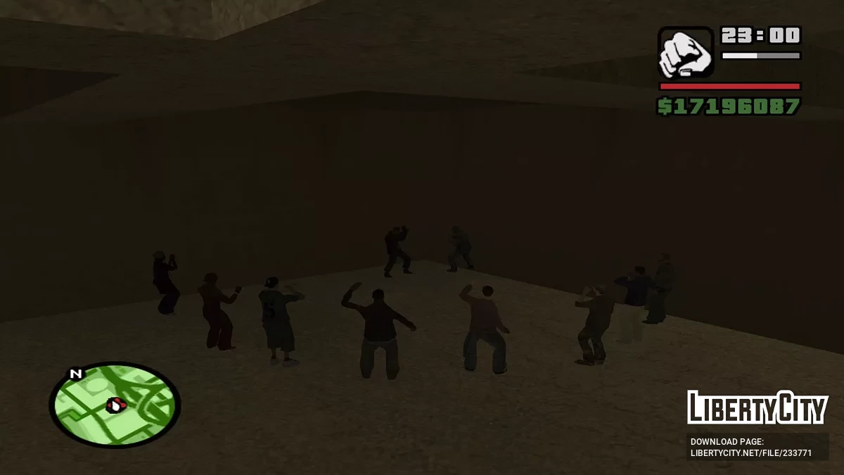 Уличные бои в подземке / GTA San Andreas