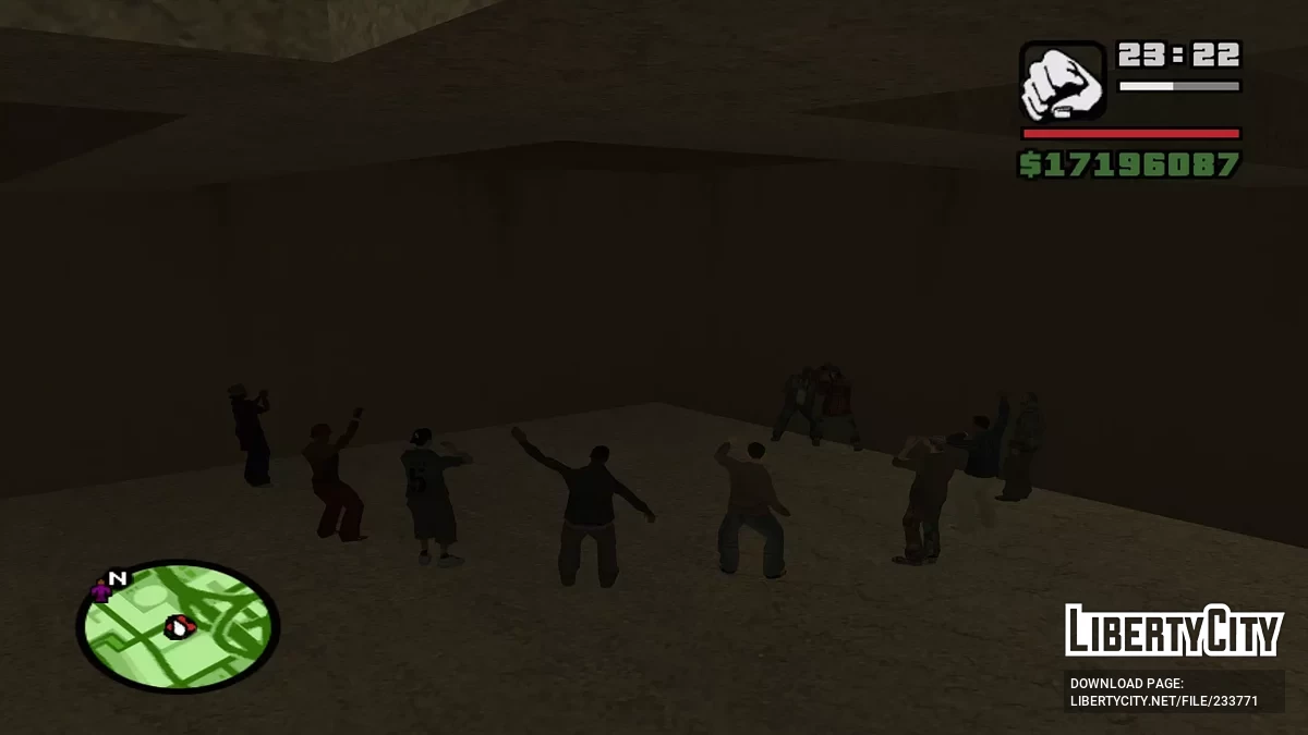 Уличные бои в подземке / GTA San Andreas