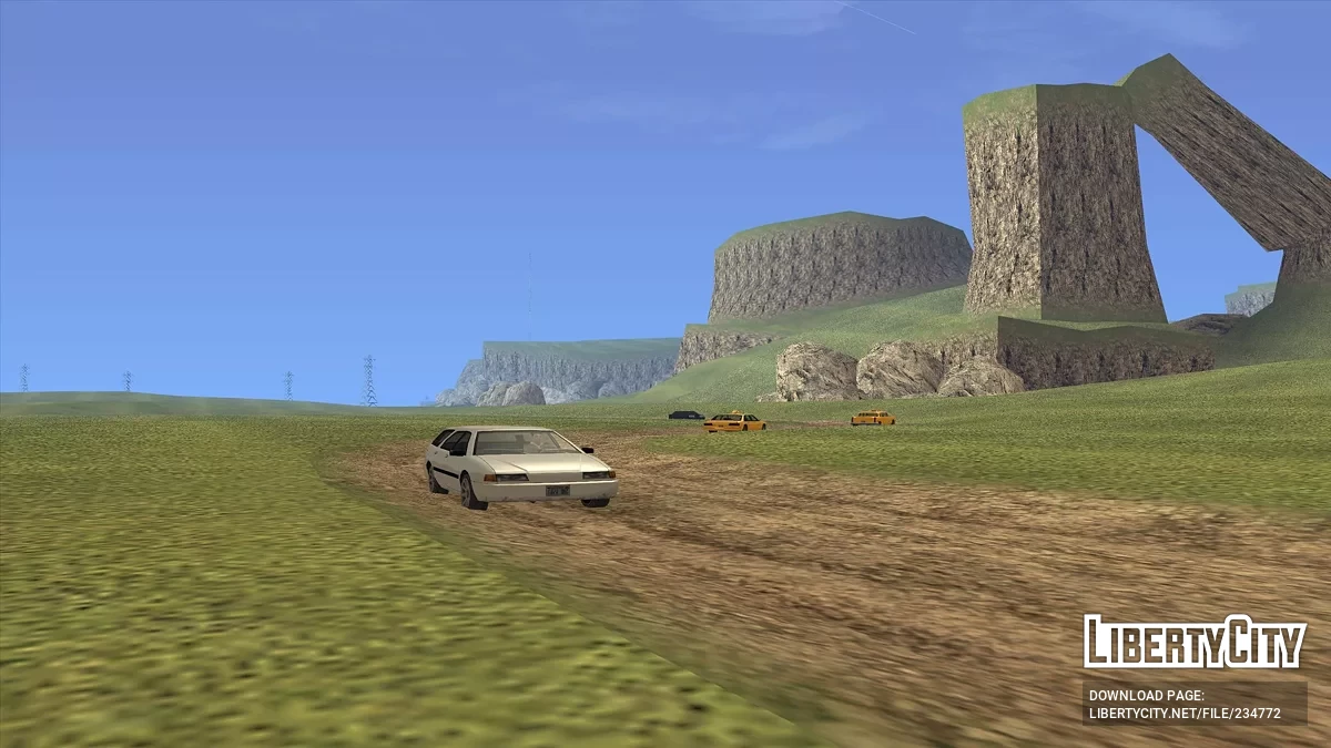 Больше трафика и пешеходов / GTA San Andreas