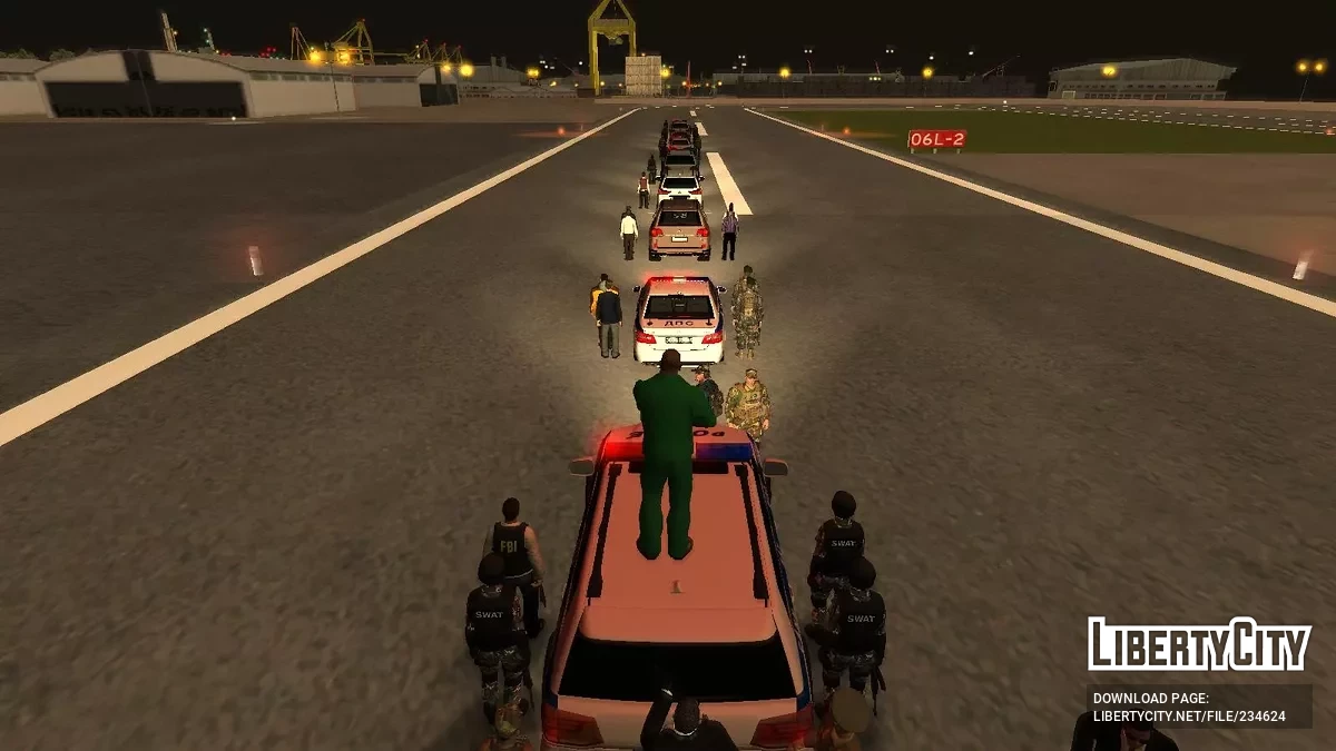 Кортеж президента Си-Джея / GTA San Andreas