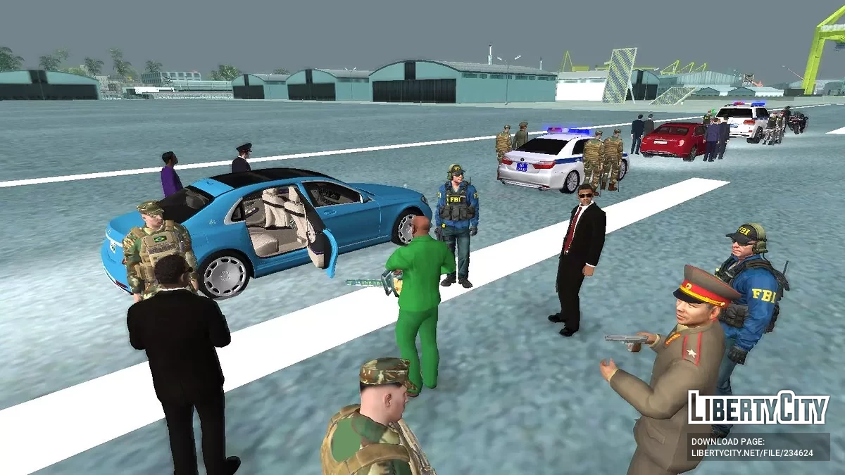 Кортеж президента Си-Джея / GTA San Andreas