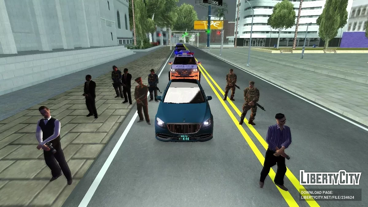 Кортеж президента Си-Джея / GTA San Andreas