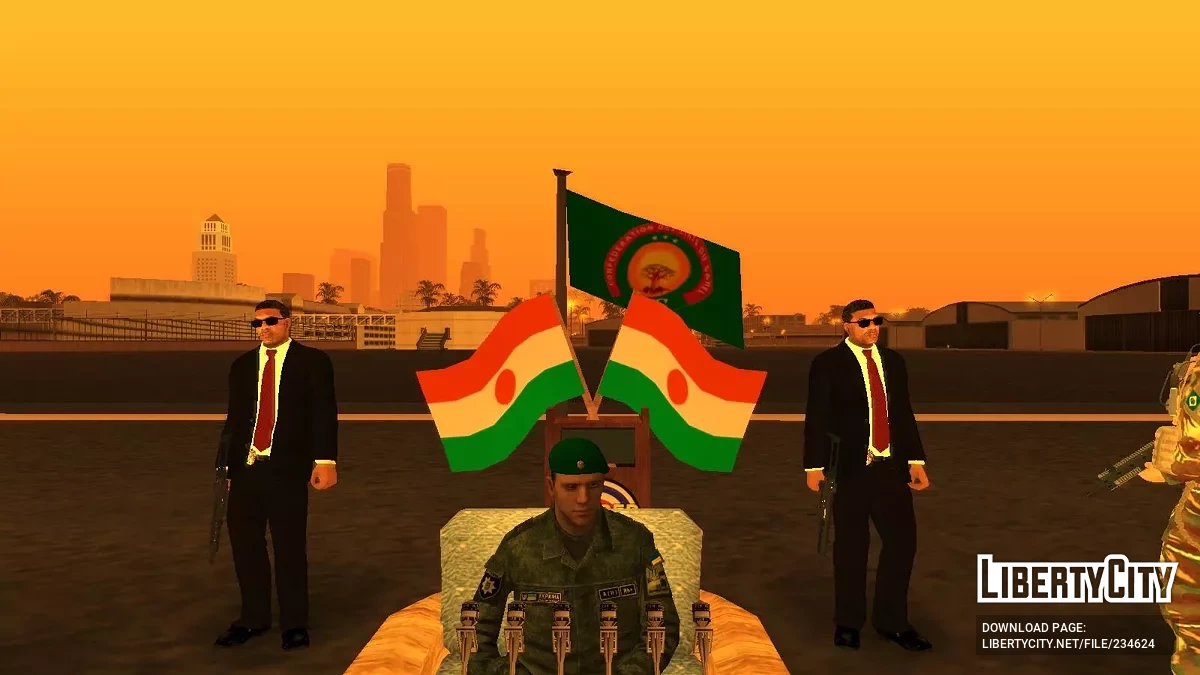 Кортеж президента Си-Джея / GTA San Andreas