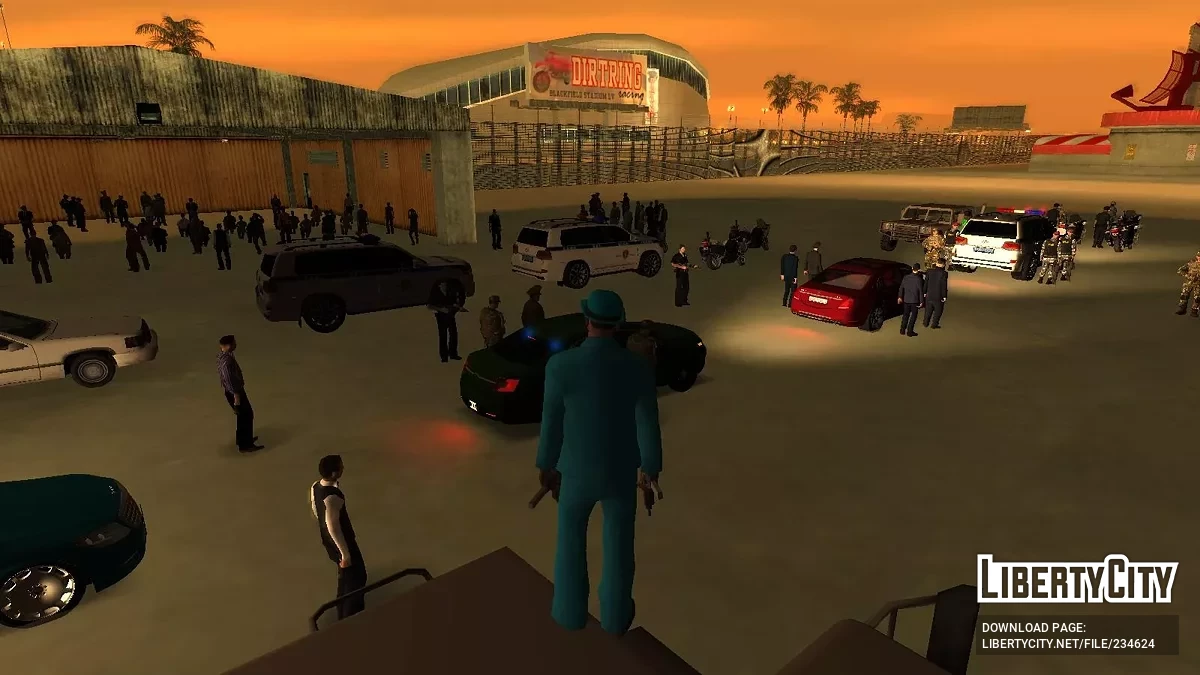 Кортеж президента Си-Джея / GTA San Andreas