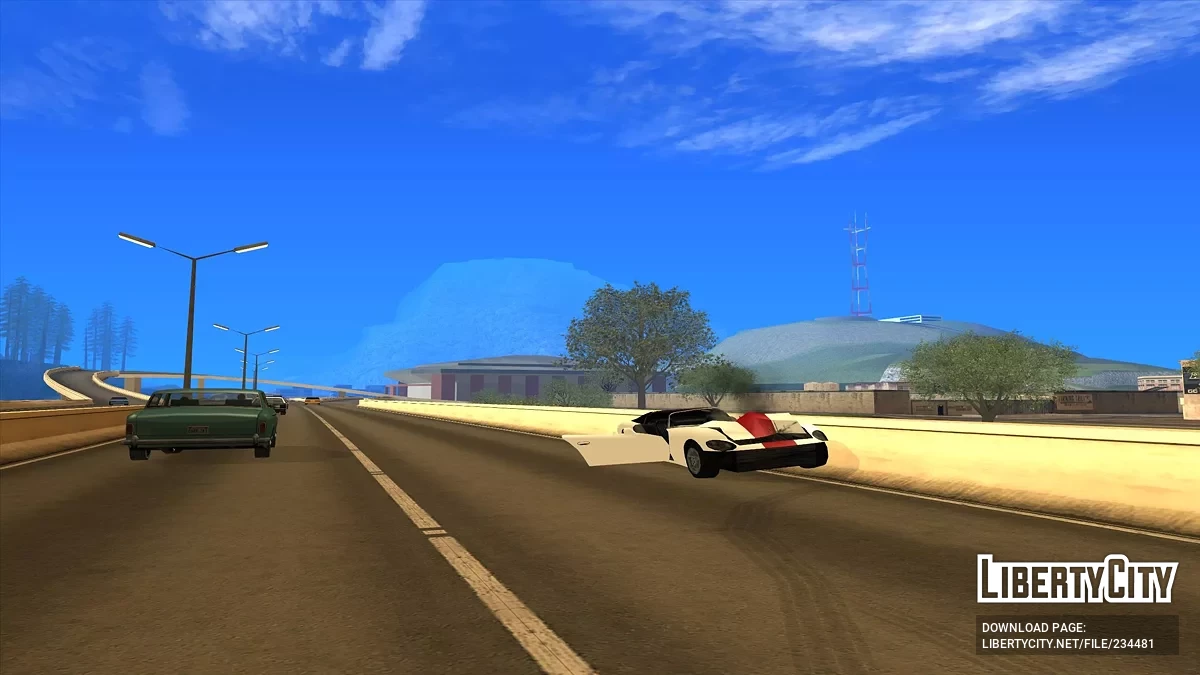 Индикатор повреждения авто / GTA San Andreas