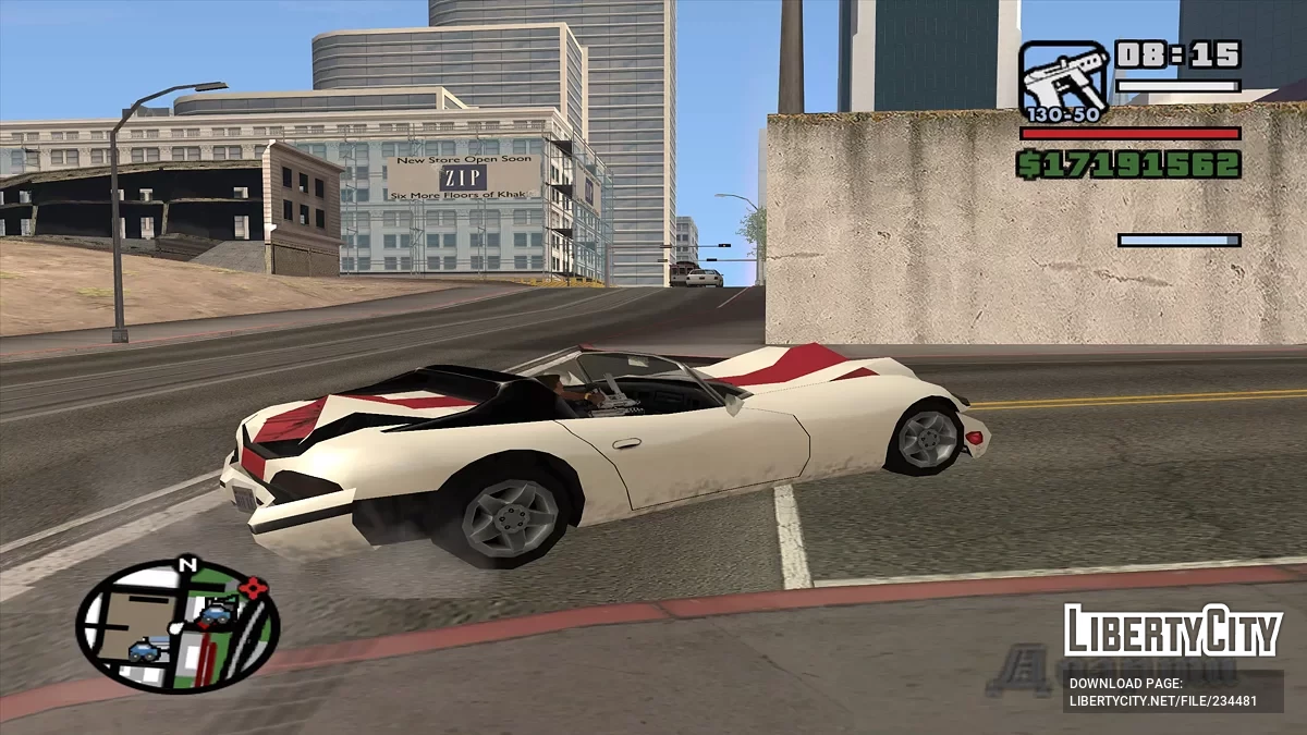 Индикатор повреждения авто / GTA San Andreas