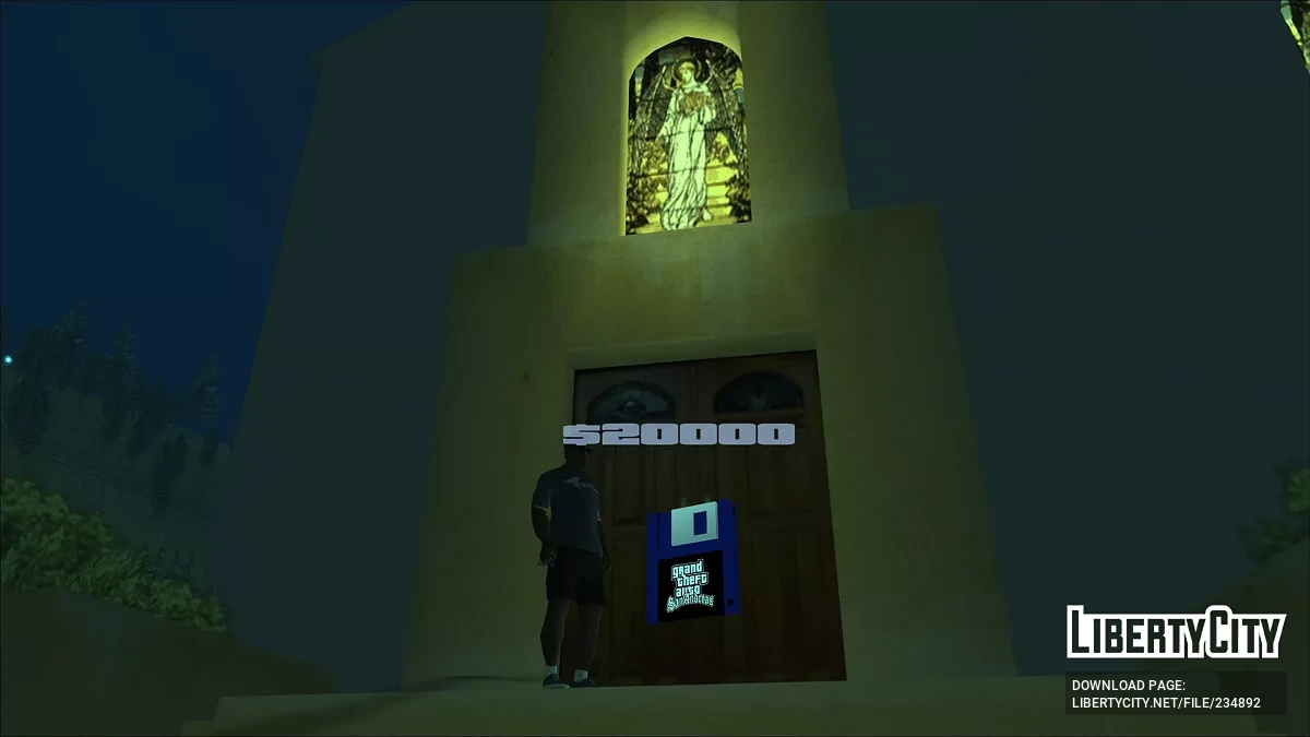 Платные сохранения у церквей как в GTA 2 / GTA San Andreas