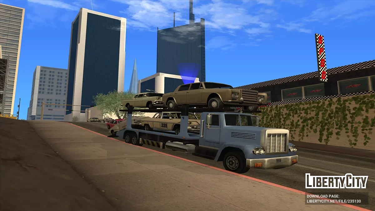 Работа на автовозе / GTA San Andreas