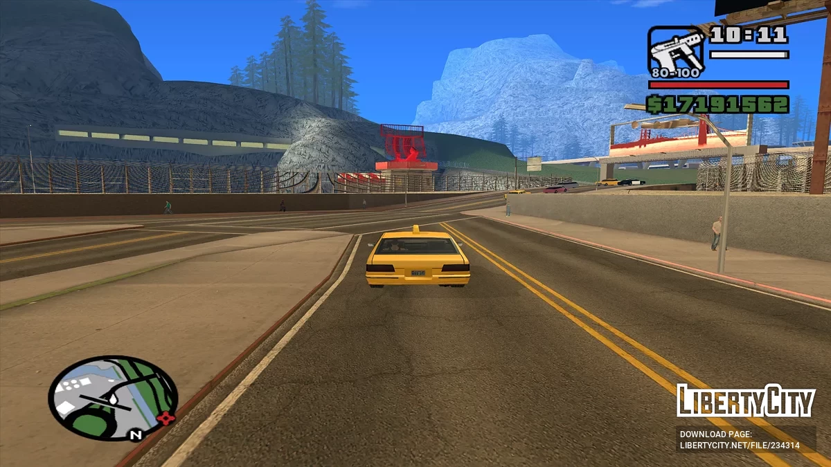 Таксисты у аэропортов / GTA San Andreas