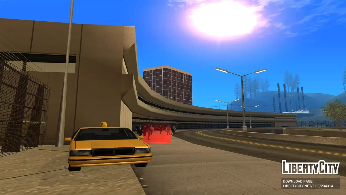 Таксисты у аэропортов / GTA San Andreas