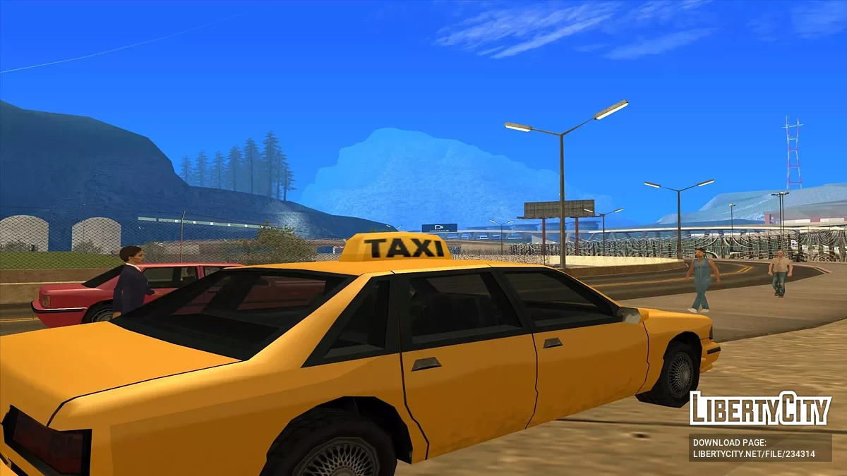Таксисты у аэропортов / GTA San Andreas