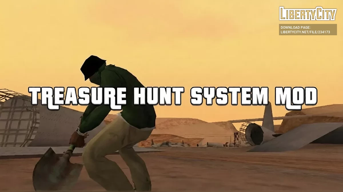 Мод системы охоты за сокровищами / GTA San Andreas