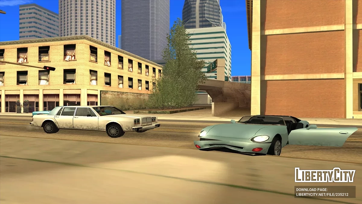 Штрафы за езду без света ночью + функции авто / GTA San Andreas