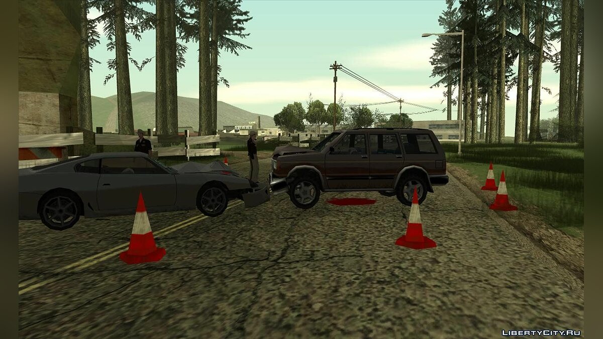 Аварии на дорогах для GTA San Andreas - Картинка #4