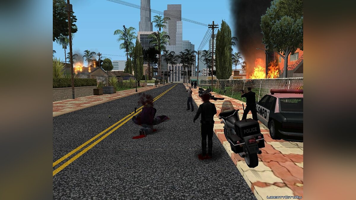 Music when chasing from the police from GTA V for GTA San Andreas - Картинка #3