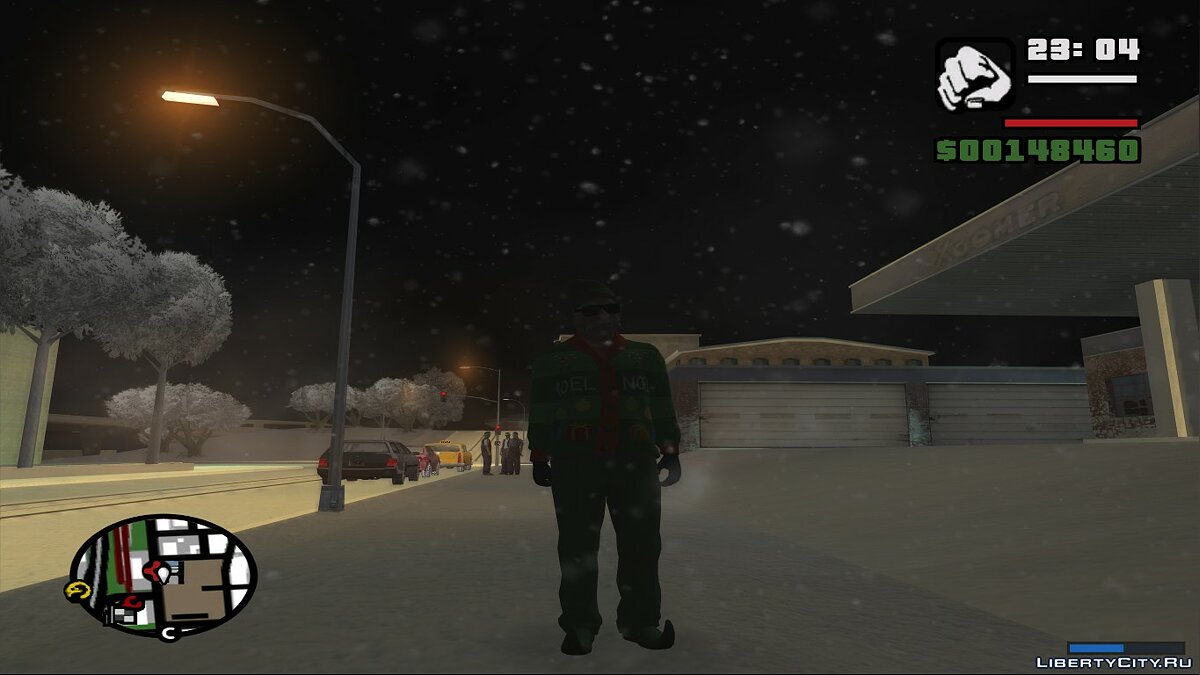 SnowFX v4.0 - Снегопад для GTA San Andreas - Картинка #1