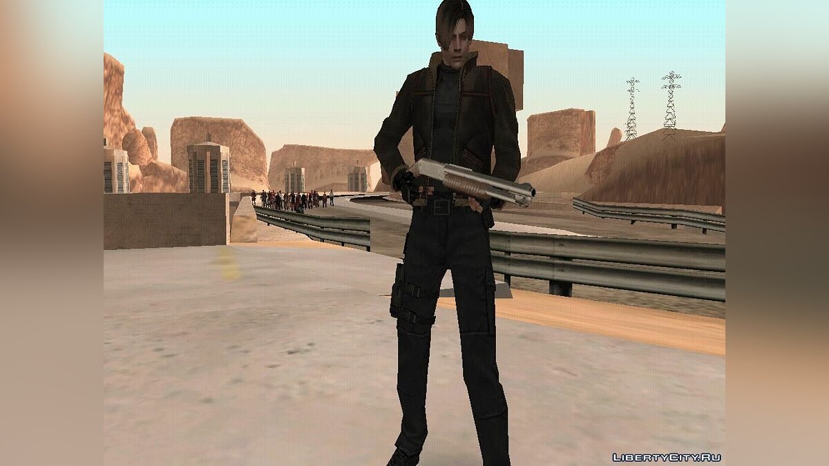 Resident Evil Dead Aim (Cleo) для GTA San Andreas - Картинка #3