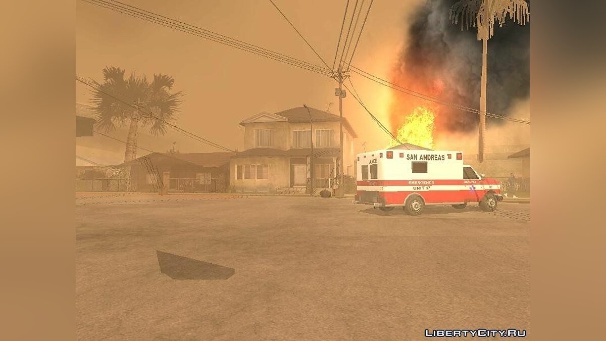Quake mod [землетрясение в Gta San Andreas] для GTA San Andreas - Картинка #1