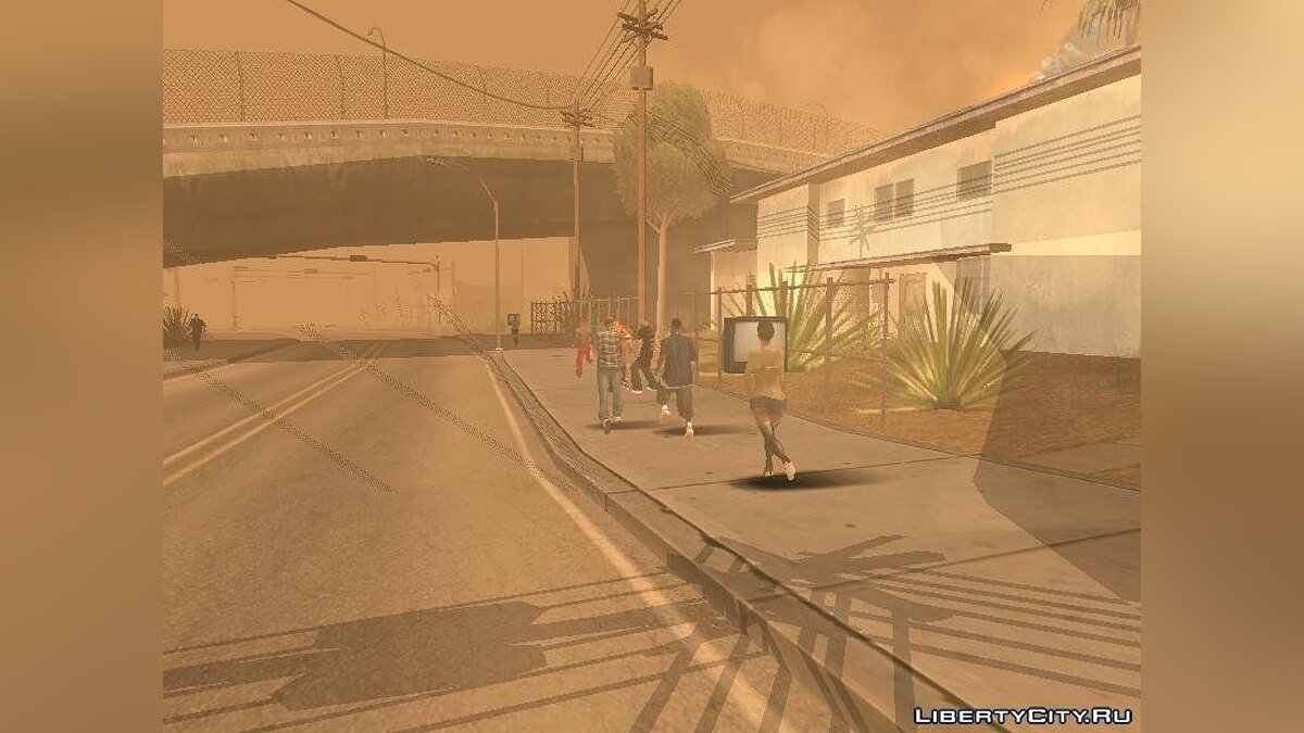 Quake mod [землетрясение в Gta San Andreas] для GTA San Andreas - Картинка #5