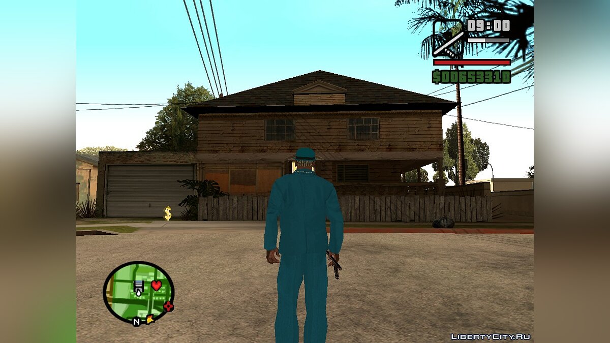 Шкаф с оружием в доме CJ для GTA San Andreas - Картинка #2