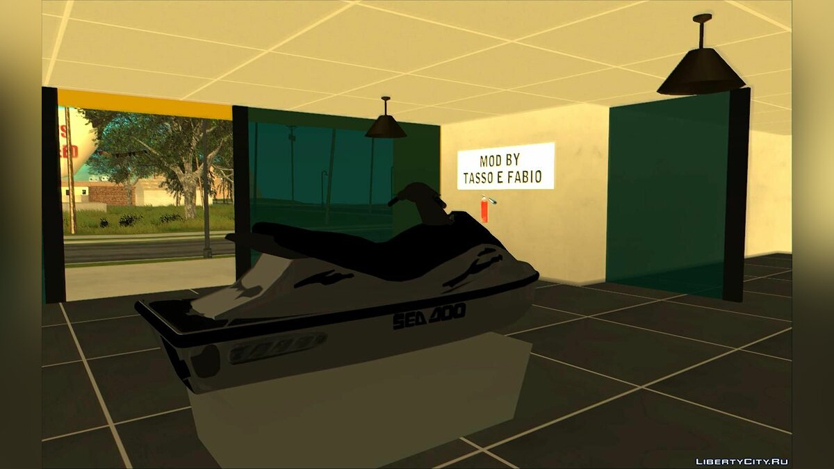 Водный мотоцикл! (Гидроцикл) - Mod Jetski v2.5 для GTA San Andreas - Картинка #3
