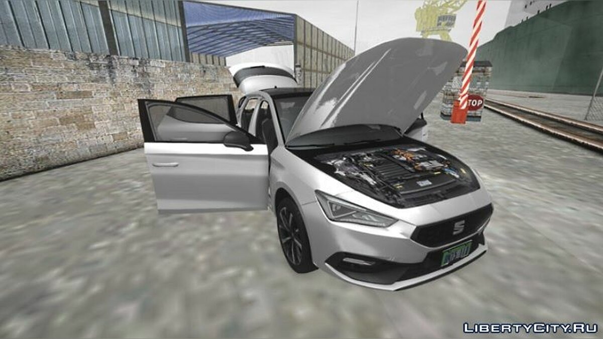 Скачать 2021 Seat Leon FR e-Hybrid для GTA San Andreas