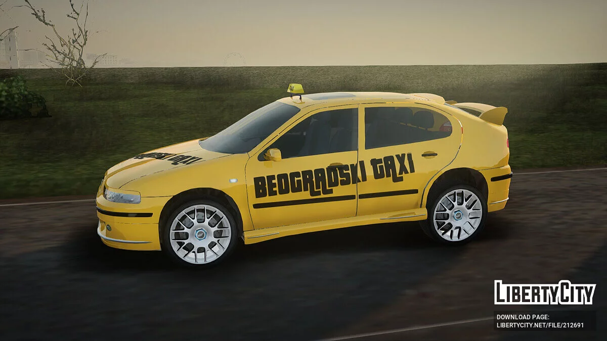 Seat Leon Belgrade Taxi / GTA San Andreas
