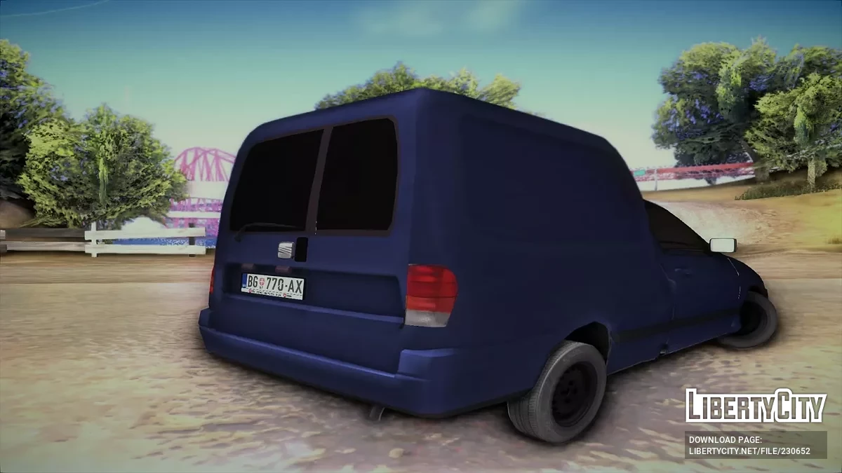 Seat Inca Facelift / GTA San Andreas