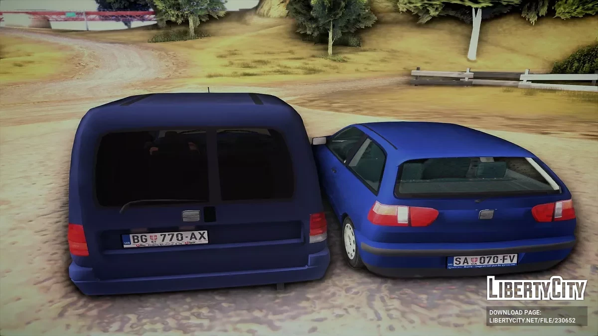 Seat Inca Facelift / GTA San Andreas