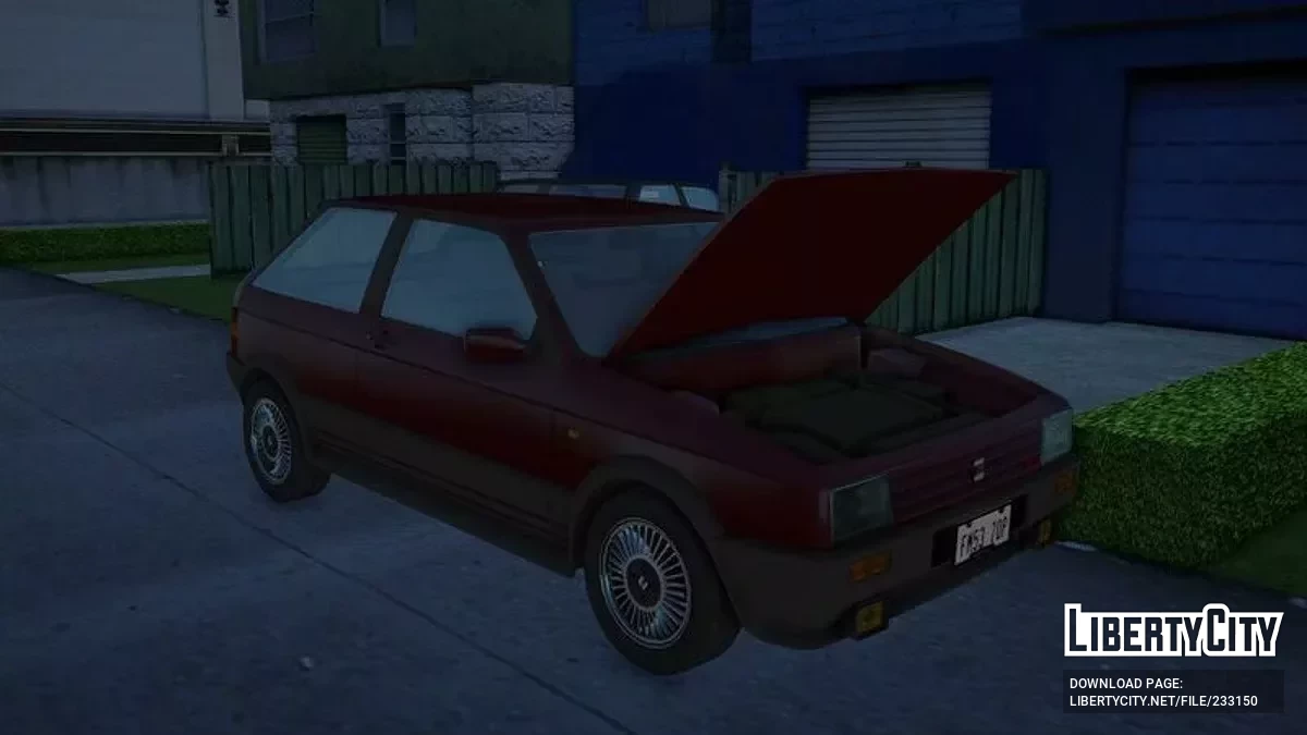 1988 Seat Ibiza SXi / GTA San Andreas