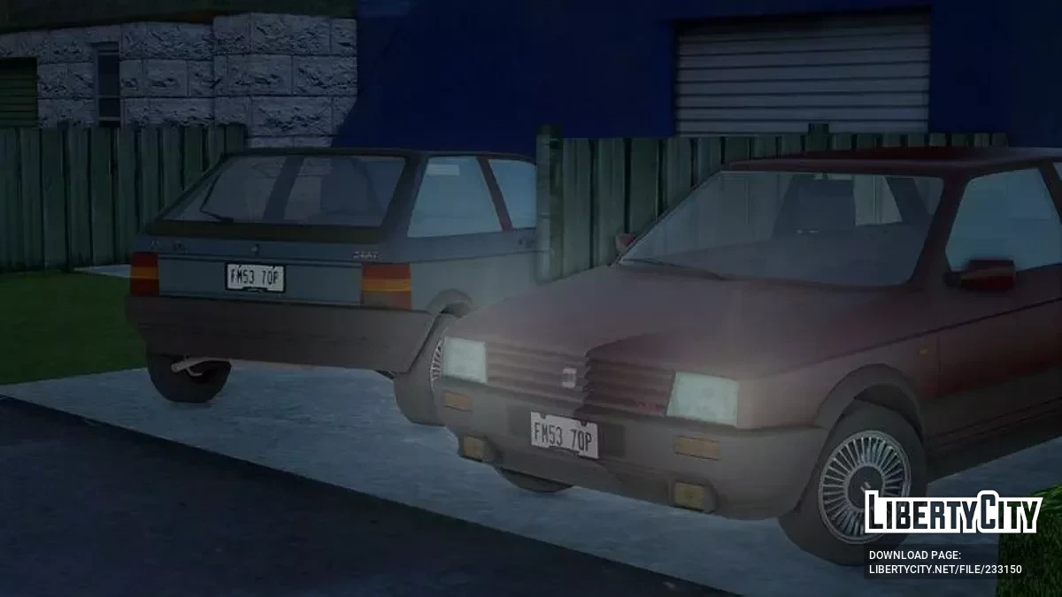 1988 Seat Ibiza SXi / GTA San Andreas