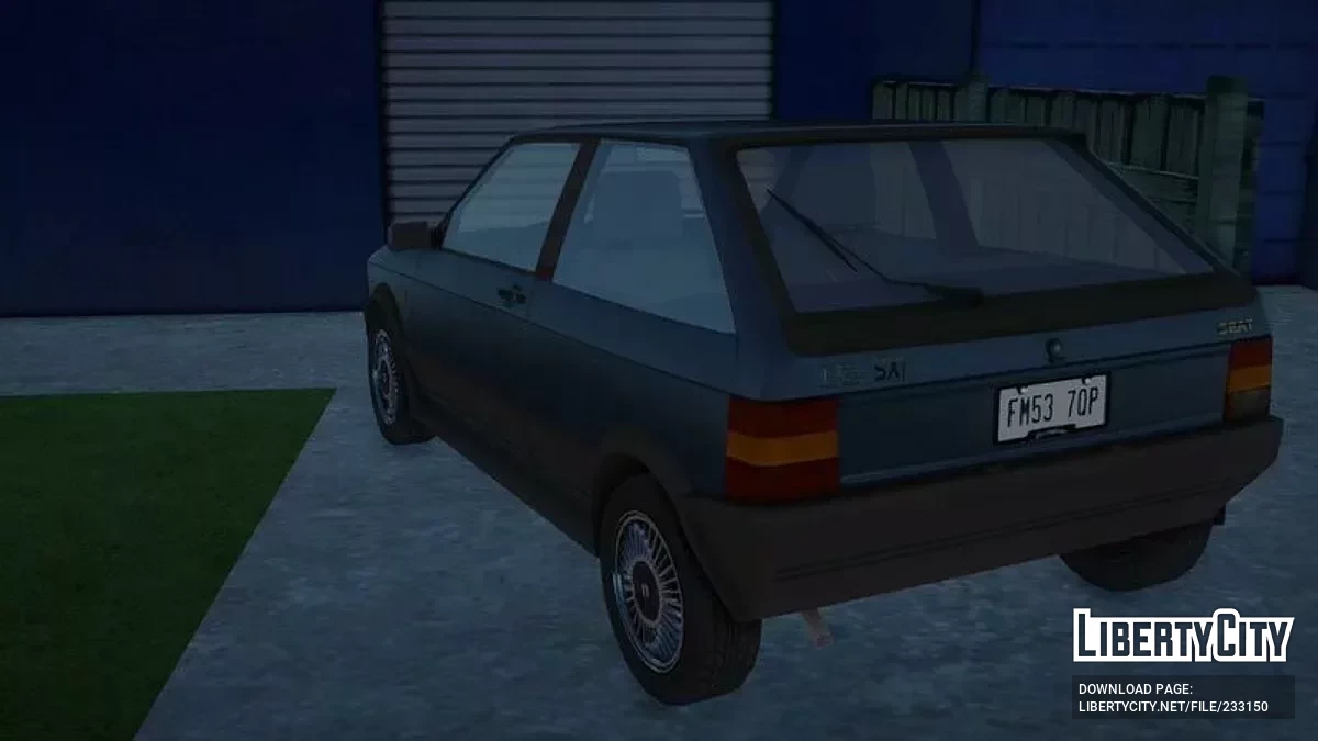 1988 Seat Ibiza SXi / GTA San Andreas