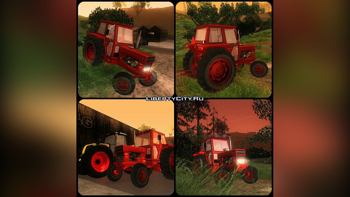 Скачать Tractor T650 для GTA San Andreas