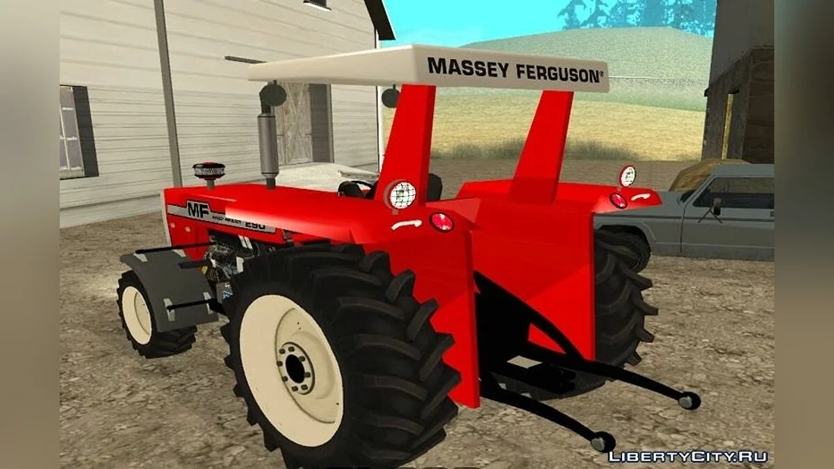 Trator Massey Ferguson 290 1980 года. / GTA San Andreas